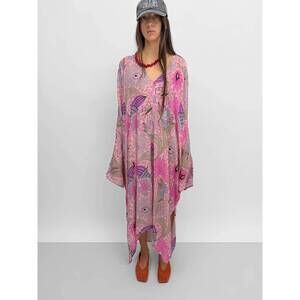 NEW RODEBJER sargasso over-dimensioned caftan dress in ducharne